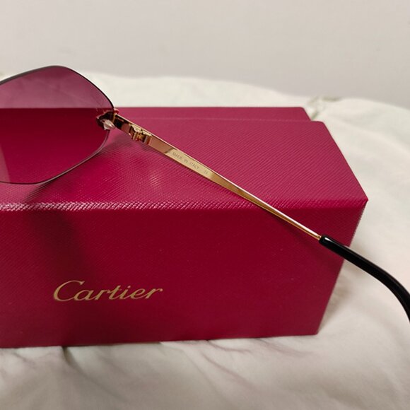 Cartier pink sunglasses main image 4